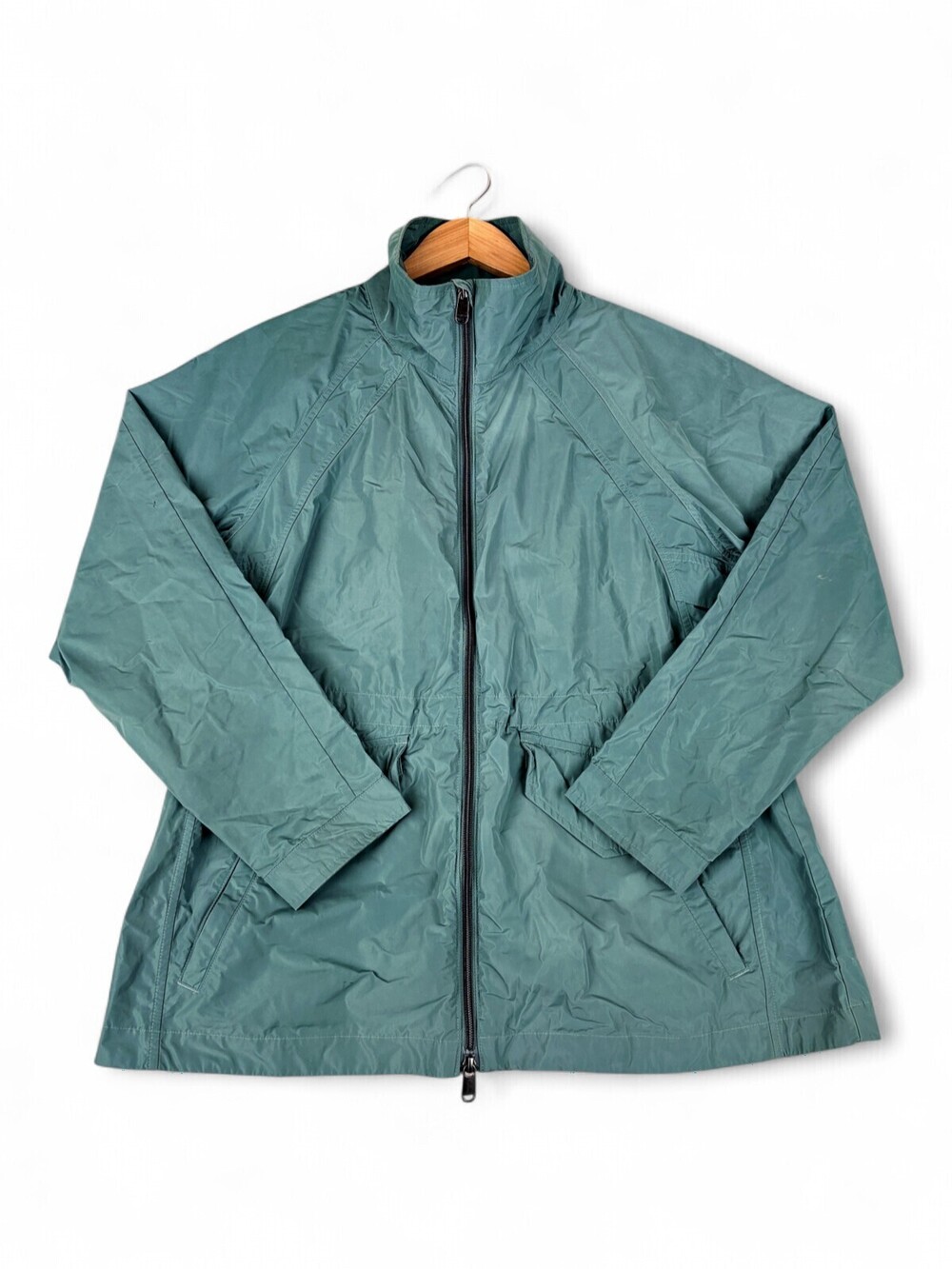 Athleta Utility Zip Jacket Sz M Sage Green